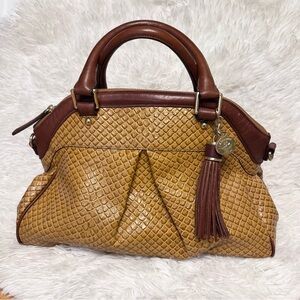 Brahmin Louise Rose Satchel Purse